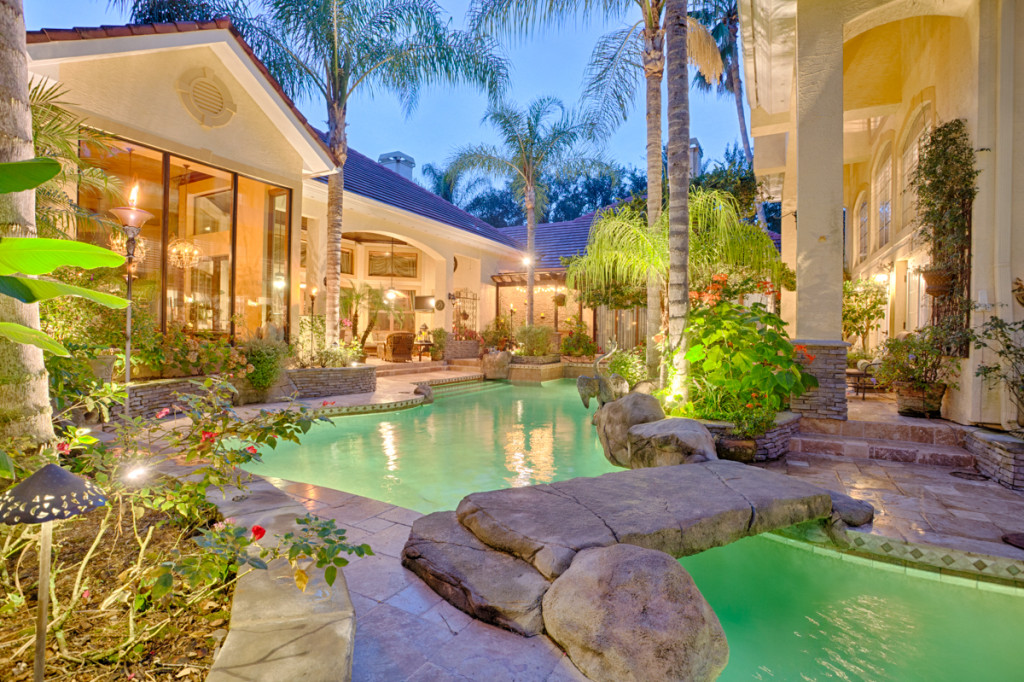 Pool area